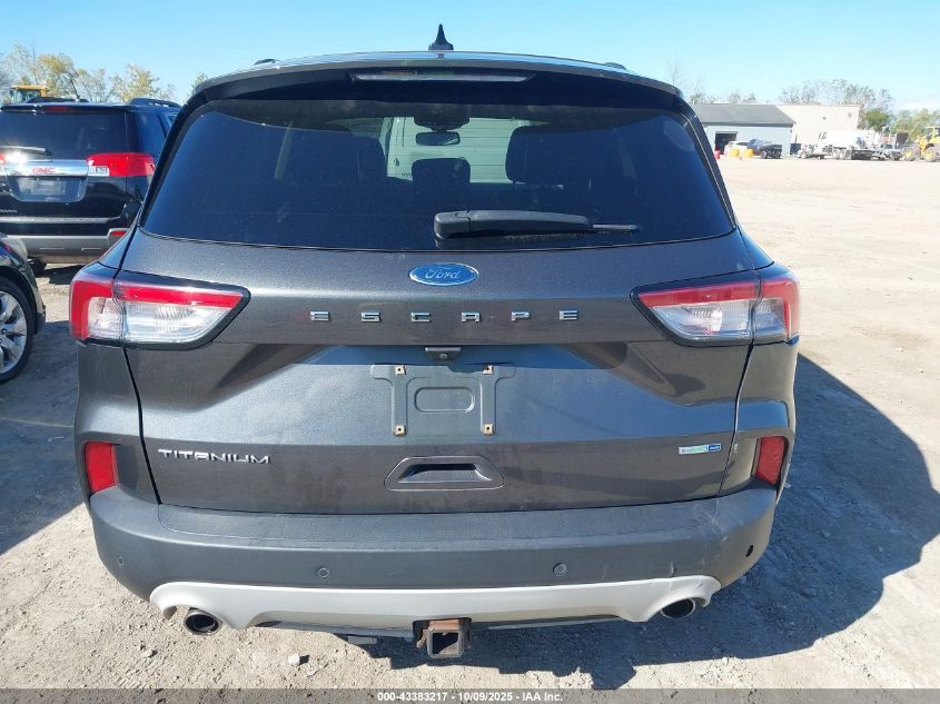 2020 Ford Escape Titanium VIN: 1FMCU9J90LUA80914 Lot: 43383217