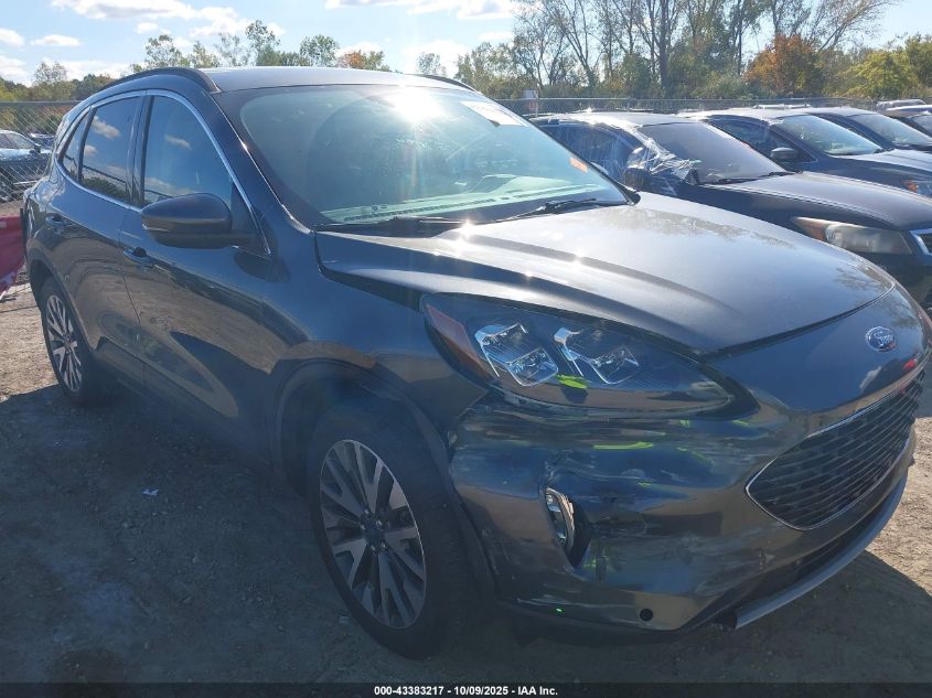 2020 Ford Escape Titanium VIN: 1FMCU9J90LUA80914 Lot: 43383217