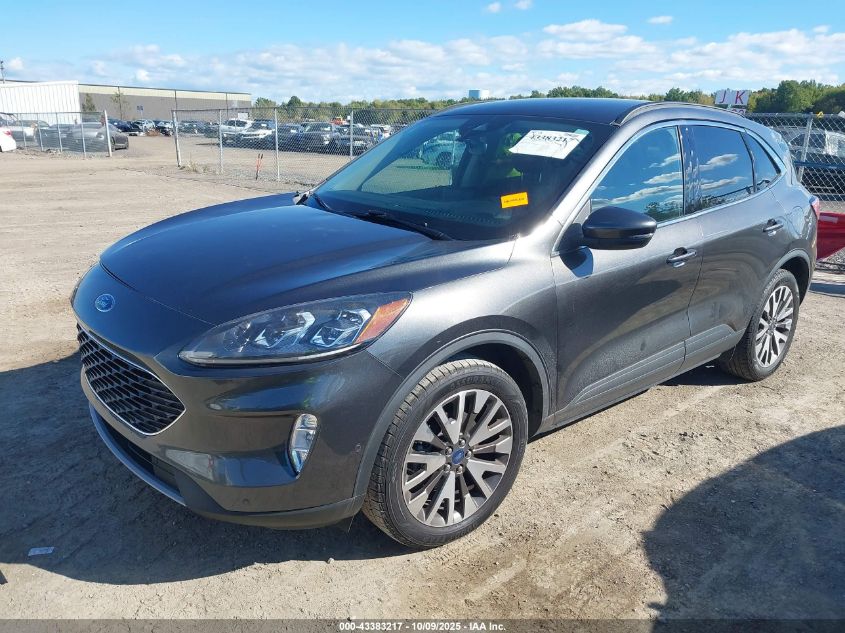 2020 Ford Escape Titanium VIN: 1FMCU9J90LUA80914 Lot: 43383217