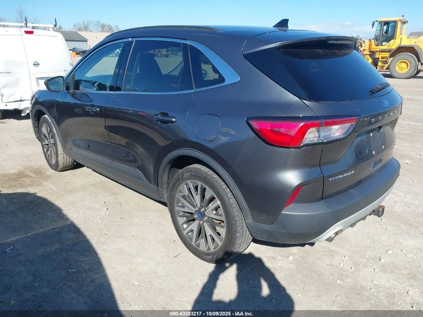 2020 Ford Escape Titanium VIN: 1FMCU9J90LUA80914 Lot: 43383217