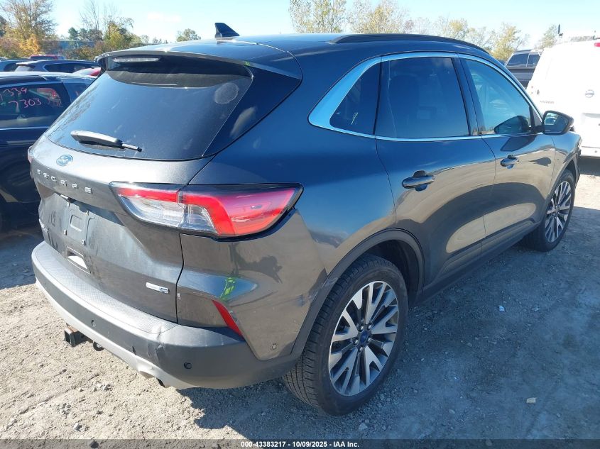 2020 Ford Escape Titanium VIN: 1FMCU9J90LUA80914 Lot: 43383217