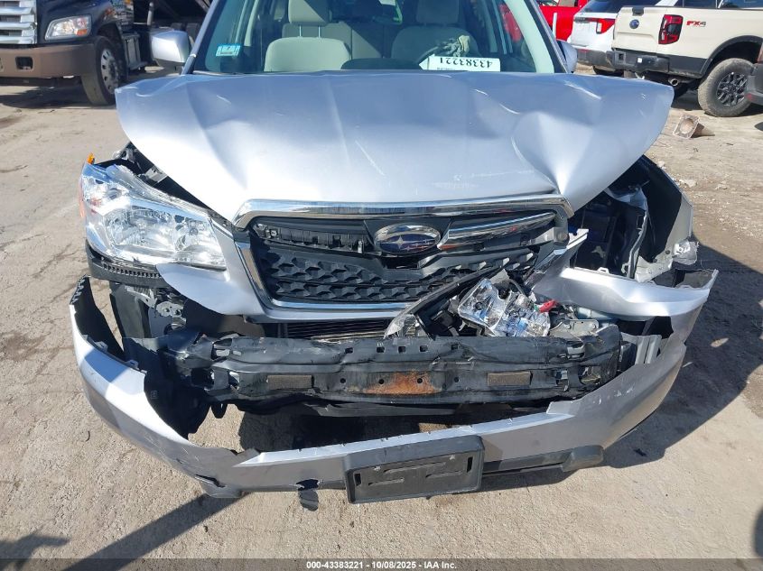 2015 Subaru Forester 2.5I Premium VIN: JF2SJADC7FH434217 Lot: 43383221