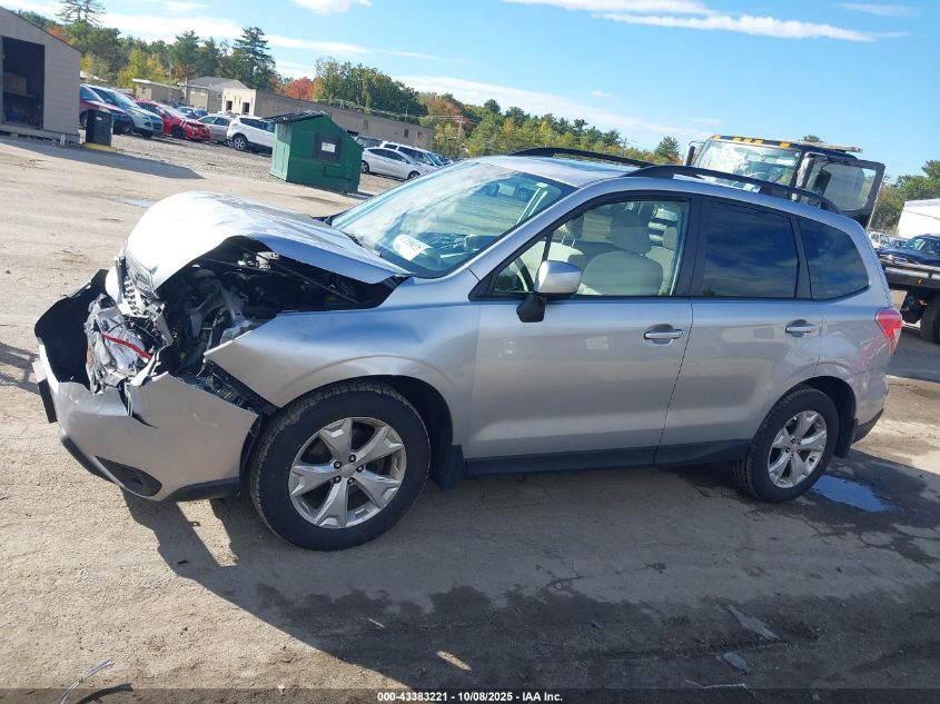 2015 Subaru Forester 2.5I Premium VIN: JF2SJADC7FH434217 Lot: 43383221