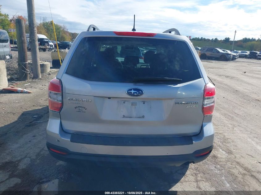 2015 Subaru Forester 2.5I Premium VIN: JF2SJADC7FH434217 Lot: 43383221