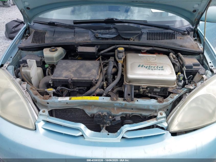 2001 Toyota Prius VIN: JT2BK12U910021710 Lot: 43383226