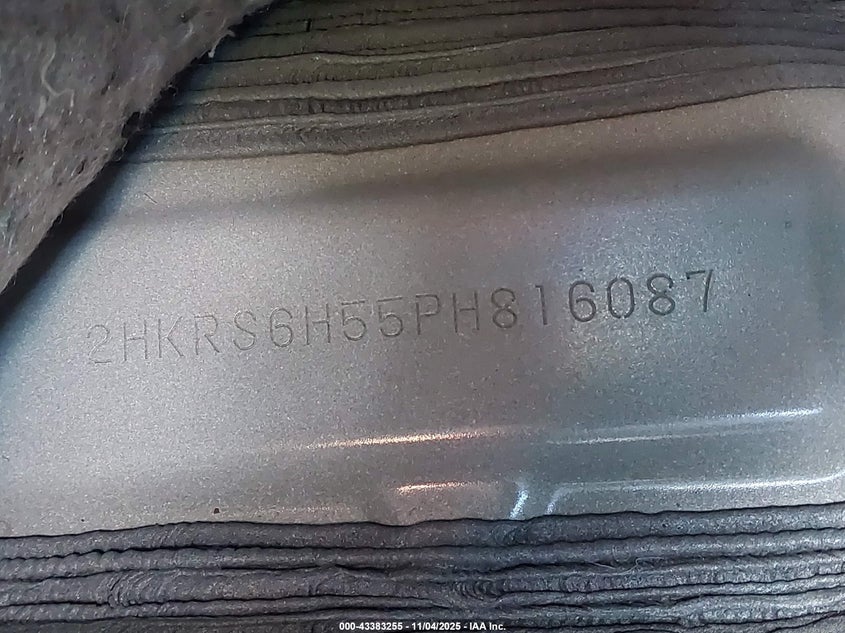 2023 Honda Cr-V Hybrid Sport VIN: 2HKRS6H55PH816087 Lot: 43383255