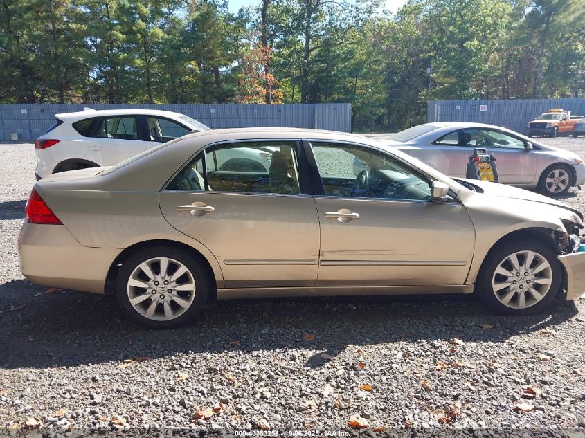 2007 Honda Accord 3.0 Ex VIN: 1HGCM66597A016808 Lot: 43383258