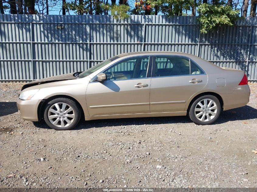 2007 Honda Accord 3.0 Ex VIN: 1HGCM66597A016808 Lot: 43383258