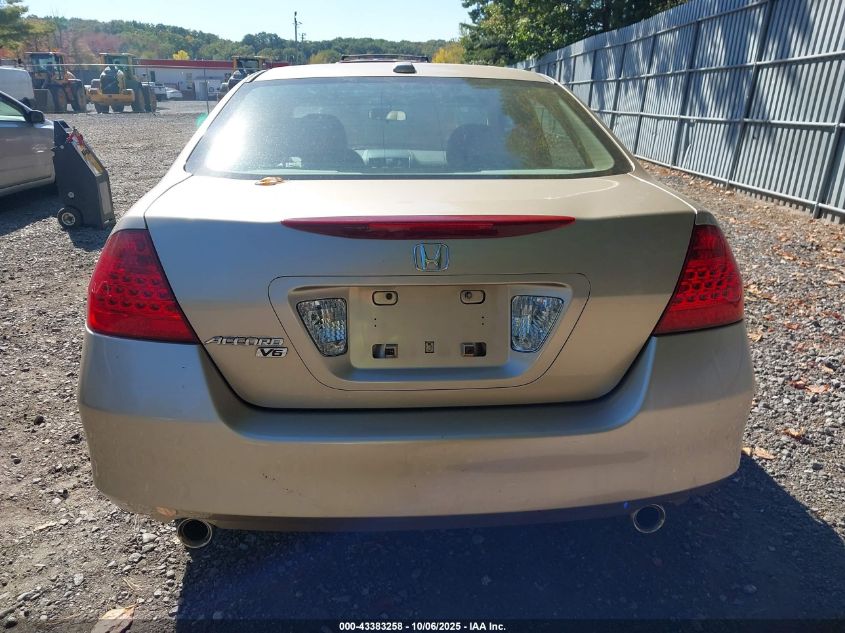 2007 Honda Accord 3.0 Ex VIN: 1HGCM66597A016808 Lot: 43383258
