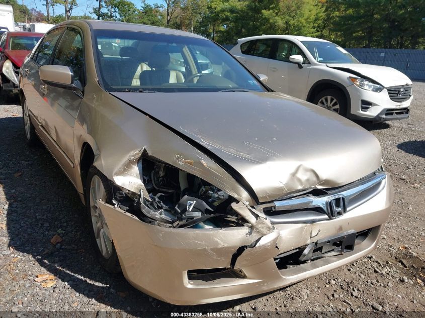 2007 Honda Accord 3.0 Ex VIN: 1HGCM66597A016808 Lot: 43383258