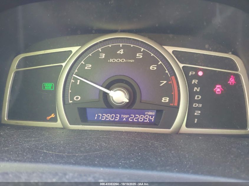 2007 Honda Civic Lx VIN: 1HGFA16587L005201 Lot: 43383264