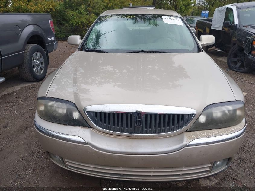 2005 Lincoln Ls V6 VIN: 1LNHM86S25Y607424 Lot: 43383278