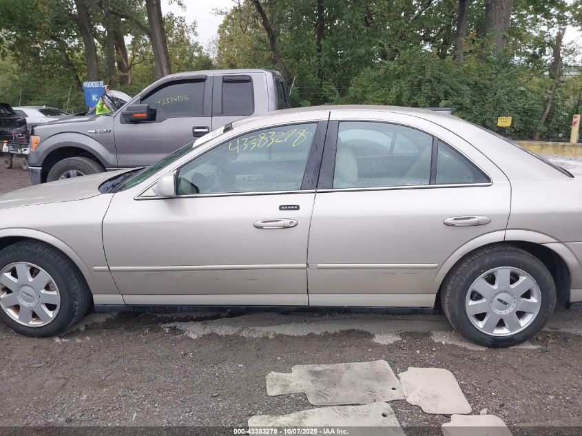 2005 Lincoln Ls V6 VIN: 1LNHM86S25Y607424 Lot: 43383278