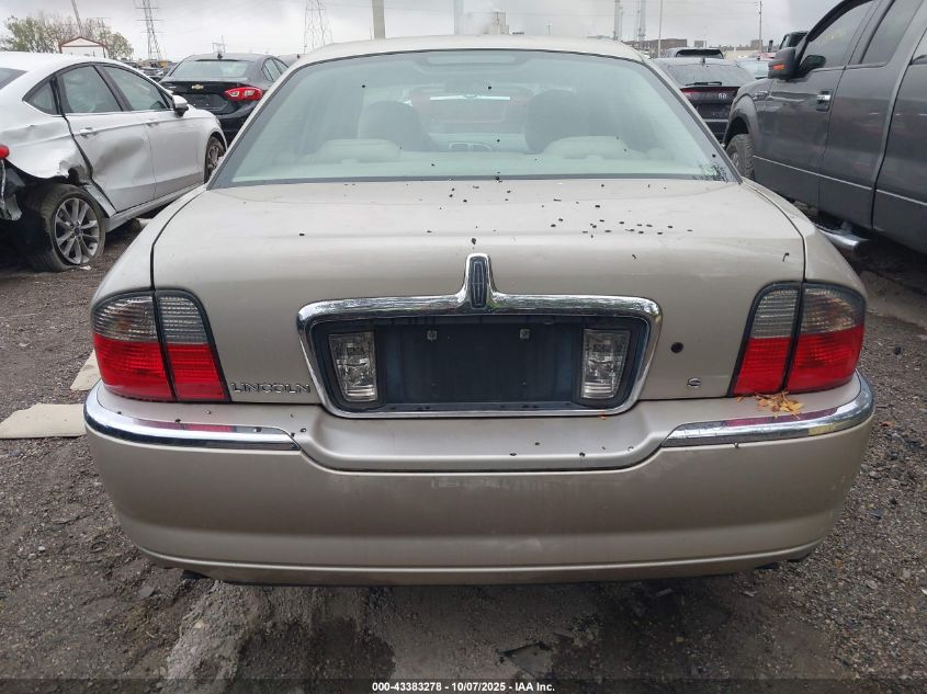 2005 Lincoln Ls V6 VIN: 1LNHM86S25Y607424 Lot: 43383278