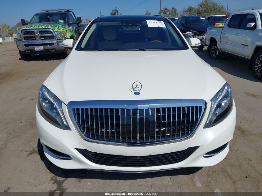 2017 Mercedes-Benz S 550E Plug-In Hybrid VIN: WDDUG6DB7HA328684 Lot: 43383288