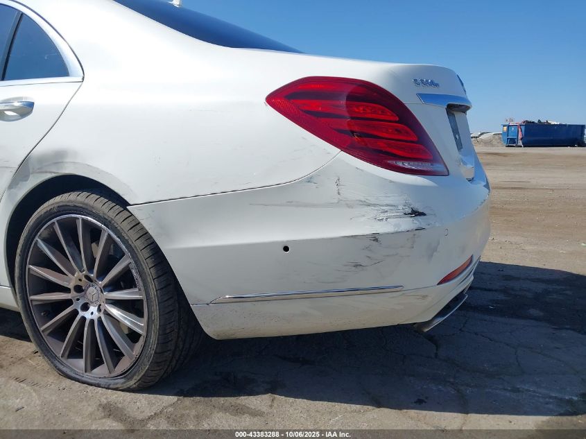 2017 Mercedes-Benz S 550E Plug-In Hybrid VIN: WDDUG6DB7HA328684 Lot: 43383288