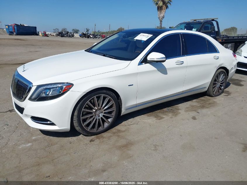 2017 Mercedes-Benz S 550E Plug-In Hybrid VIN: WDDUG6DB7HA328684 Lot: 43383288