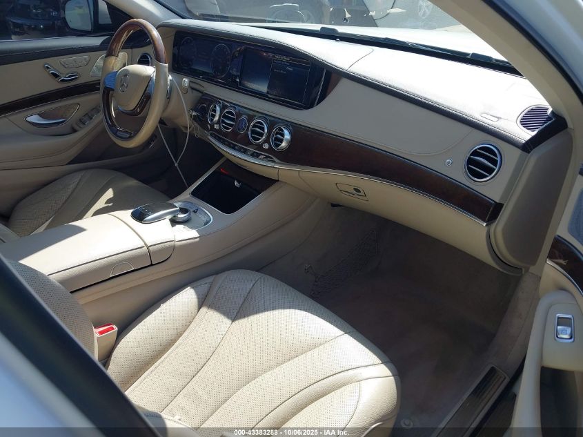 2017 Mercedes-Benz S 550E Plug-In Hybrid VIN: WDDUG6DB7HA328684 Lot: 43383288