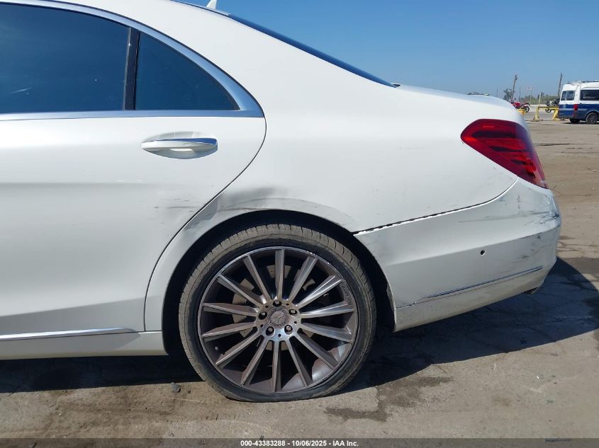 2017 Mercedes-Benz S 550E Plug-In Hybrid VIN: WDDUG6DB7HA328684 Lot: 43383288