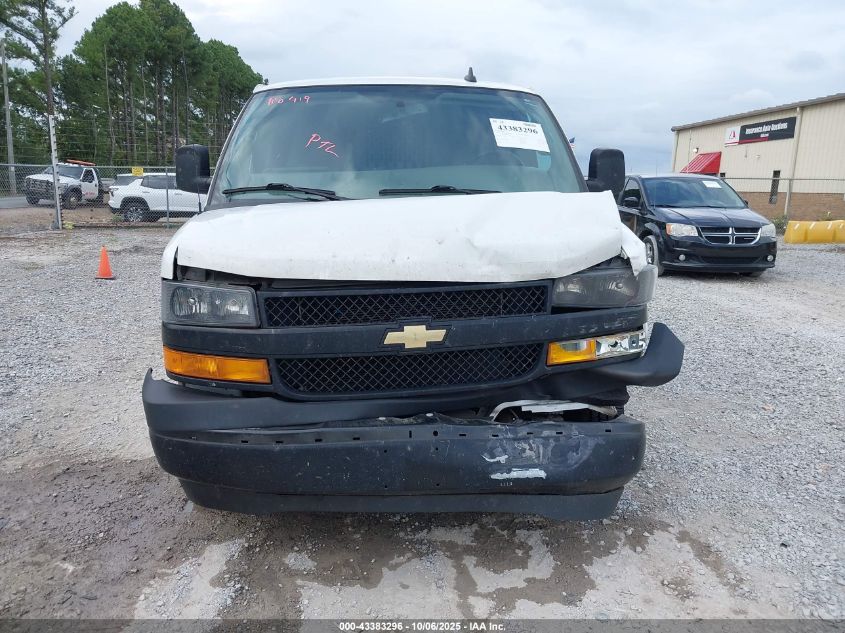 2022 Chevrolet Express Cargo Rwd 2500 Regular Wheelbase Wt VIN: 1GCWGAFP0N1224791 Lot: 43383296
