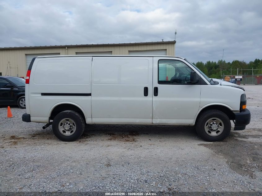 2022 Chevrolet Express Cargo Rwd 2500 Regular Wheelbase Wt VIN: 1GCWGAFP0N1224791 Lot: 43383296