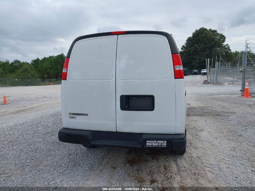 2022 Chevrolet Express Cargo Rwd 2500 Regular Wheelbase Wt VIN: 1GCWGAFP0N1224791 Lot: 43383296