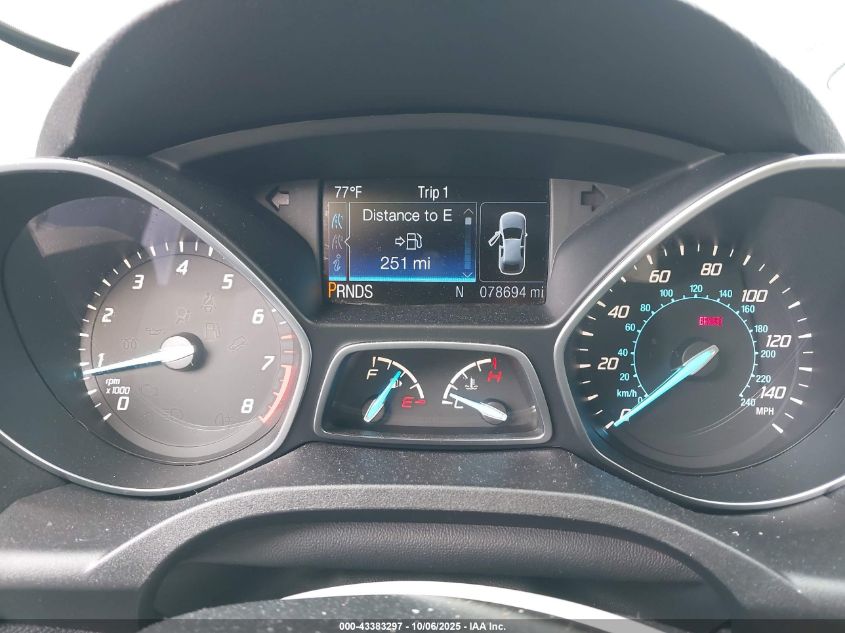 2016 Ford Escape Titanium VIN: 1FMCU0JXXGUB04281 Lot: 43383297