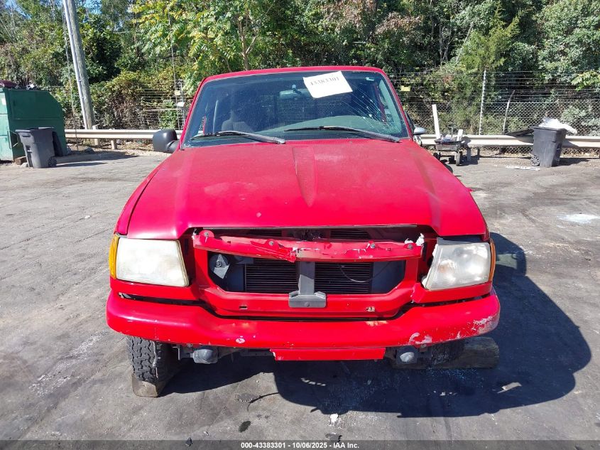 2004 Ford Ranger Edge/Xl/Xlt VIN: 1FTYR10U34TA02427 Lot: 43383301