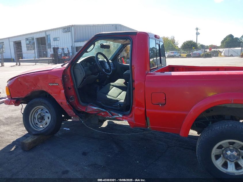 2004 Ford Ranger Edge/Xl/Xlt VIN: 1FTYR10U34TA02427 Lot: 43383301