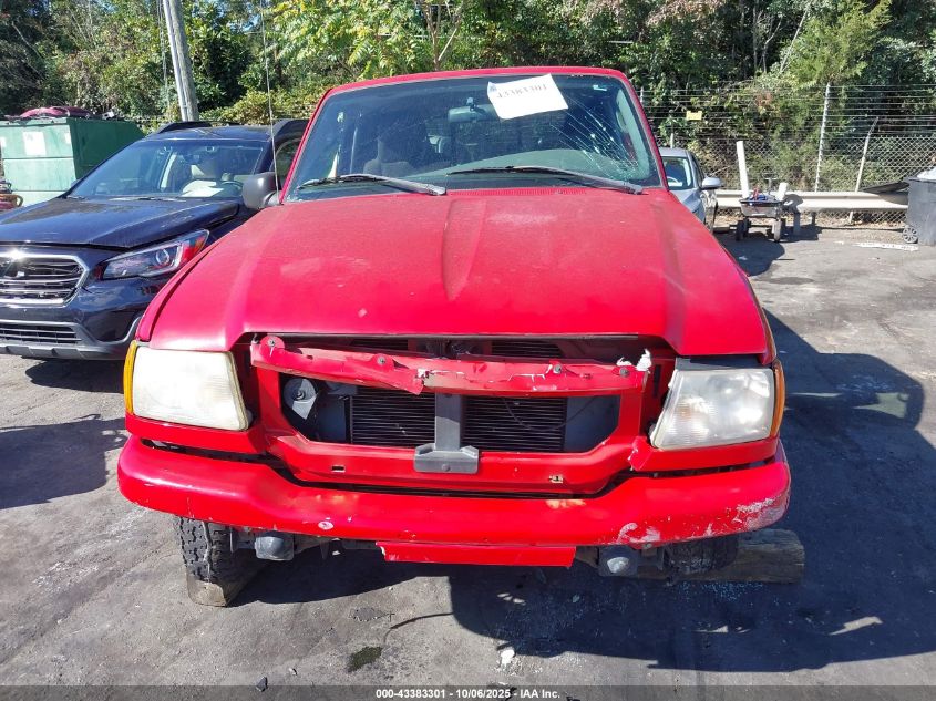 2004 Ford Ranger Edge/Xl/Xlt VIN: 1FTYR10U34TA02427 Lot: 43383301