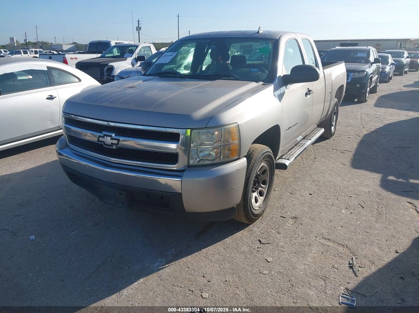2008 Chevrolet Silverado 1500 Work Truck beige truck gasoline 2GCEC19C881211656 photo #3
