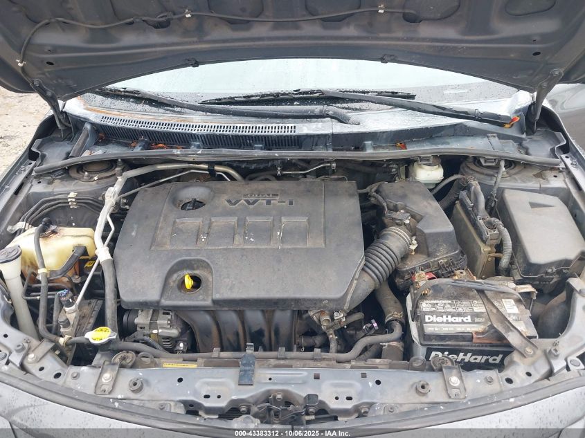 2013 Toyota Corolla Le VIN: 2T1BU4EE4DC127256 Lot: 43383312