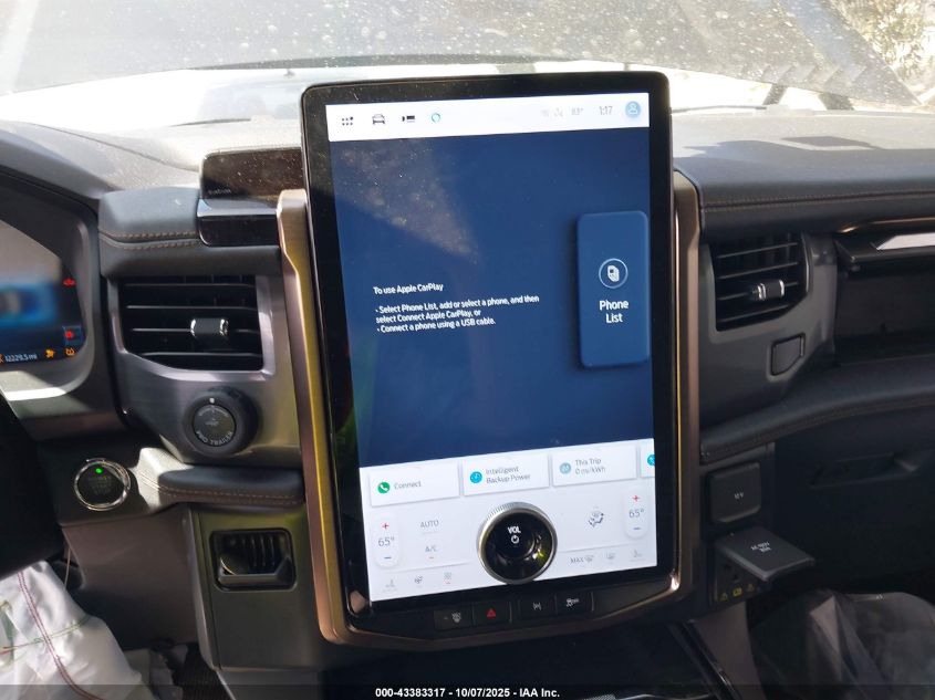 2024 Ford F-150 Lightning Lariat VIN: 1FT6W5L79RWG18927 Lot: 43383317