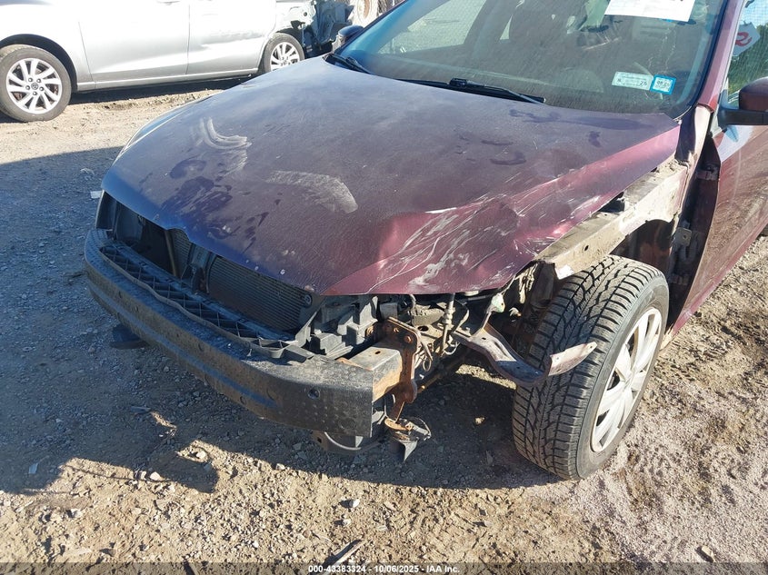 2013 VOLKSWAGEN PASSAT 2.5L S 1VWAP7A39DC095953