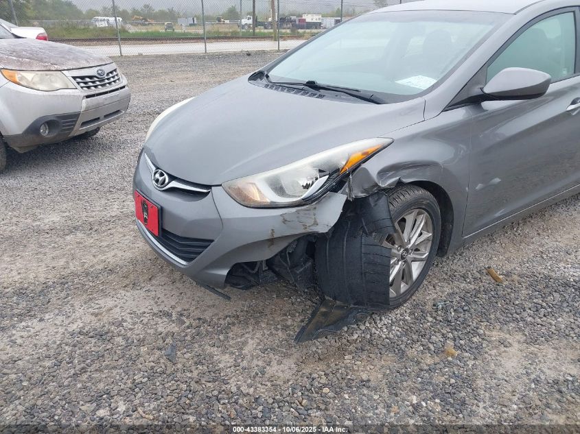 2014 Hyundai Elantra Se VIN: 5NPDH4AE5EH474595 Lot: 43383354