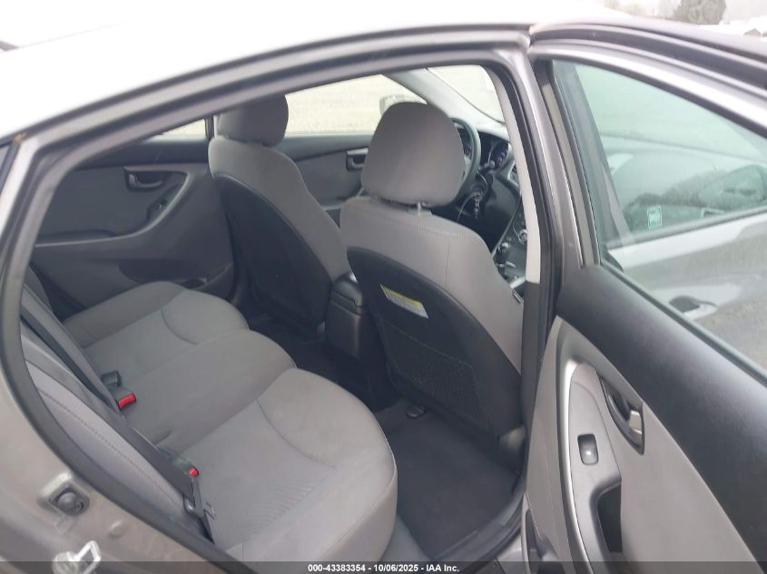 2014 Hyundai Elantra Se VIN: 5NPDH4AE5EH474595 Lot: 43383354