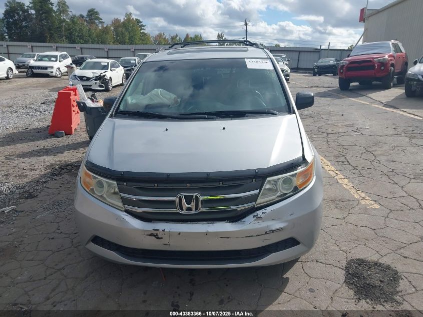 2011 Honda Odyssey Ex-L VIN: 5FNRL5H69BB084229 Lot: 43383366