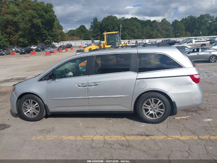 2011 Honda Odyssey Ex-L VIN: 5FNRL5H69BB084229 Lot: 43383366
