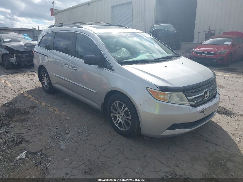 2011 Honda Odyssey Ex-L VIN: 5FNRL5H69BB084229 Lot: 43383366