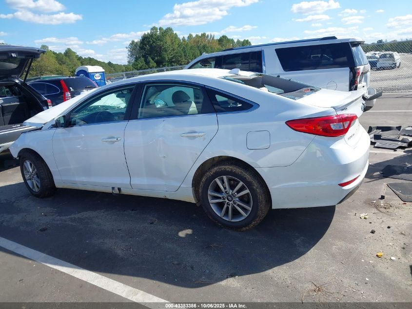 2017 Hyundai Sonata VIN: 5NPE24AF7HH594935 Lot: 43383386