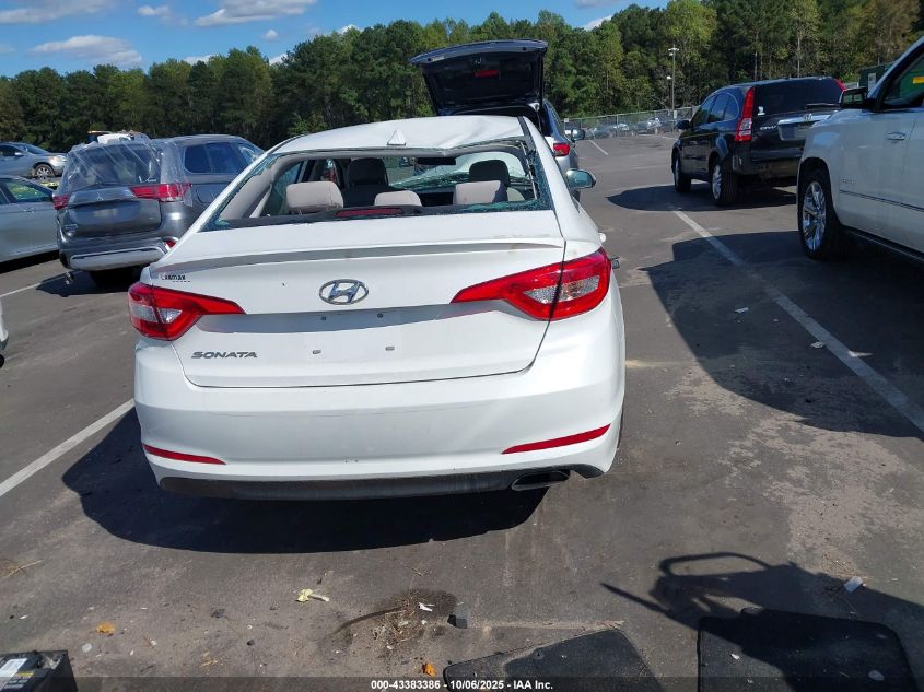 2017 Hyundai Sonata VIN: 5NPE24AF7HH594935 Lot: 43383386