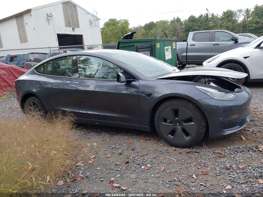 2022 TESLA MODEL 3 LONG RANGE DUAL MOTOR ALL-WHEEL DRIVE 5YJ3E1EB4NF260019
