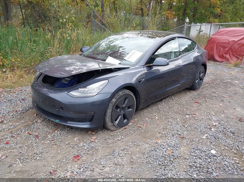 2022 TESLA MODEL 3 LONG RANGE DUAL MOTOR ALL-WHEEL DRIVE 5YJ3E1EB4NF260019