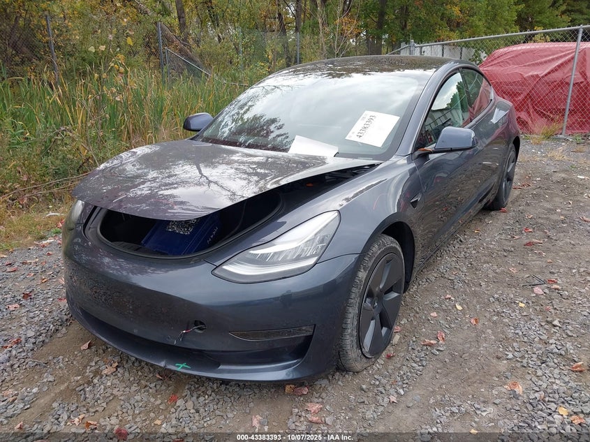 2022 TESLA MODEL 3 LONG RANGE DUAL MOTOR ALL-WHEEL DRIVE 5YJ3E1EB4NF260019