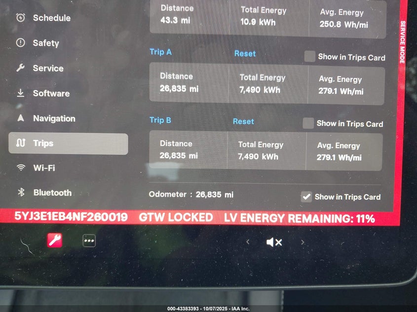 2022 TESLA MODEL 3 LONG RANGE DUAL MOTOR ALL-WHEEL DRIVE 5YJ3E1EB4NF260019