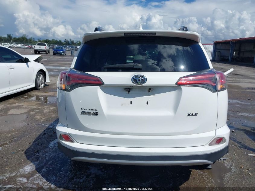2016 Toyota Rav4 Xle VIN: 2T3WFREV7GW267739 Lot: 43383395