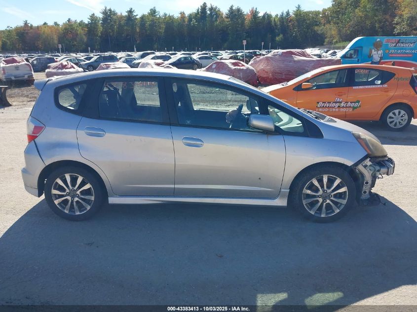 2012 Honda Fit Sport VIN: JHMGE8H51CS005780 Lot: 43383413