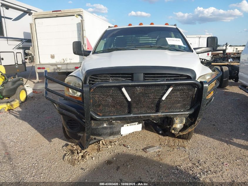 2009 Dodge Ram 3500 Hd Chassis St/Slt VIN: 3D6WG46L29G516717 Lot: 43383420