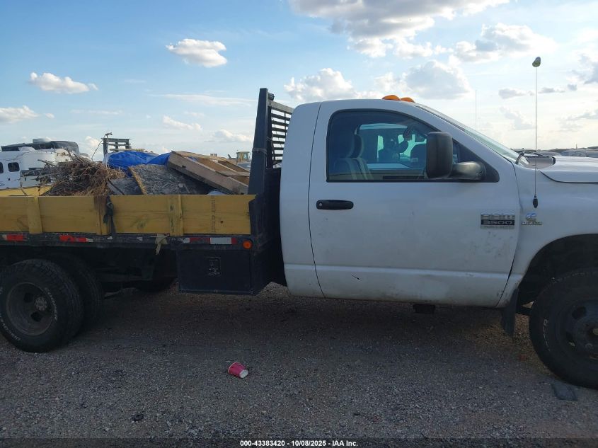 2009 Dodge Ram 3500 Hd Chassis St/Slt VIN: 3D6WG46L29G516717 Lot: 43383420