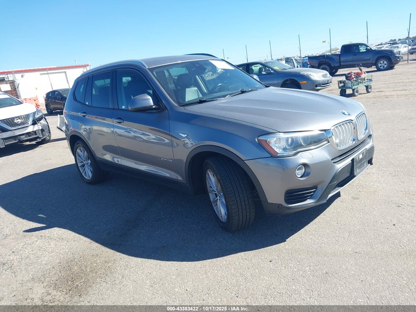 2016 BMW X3 XDRIVE28I - 5UXWX9C50G0D95259